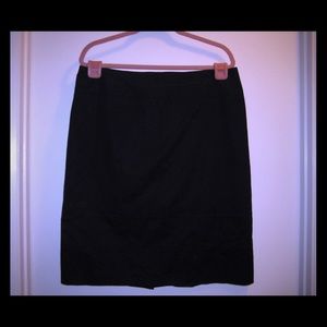 Gerry Weber Black Cotton Skirt size 12